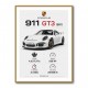 Porsche 911 GT3 Car Art Print