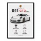 Porsche 911 GT3 Car Art Print