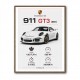 Porsche 911 GT3 Car Art Print