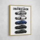 AMG GT 4 Door Evolution  Performance Meets Practicality Car Art Print