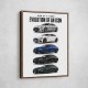 AMG GT 4 Door Evolution  Performance Meets Practicality Car Art Print