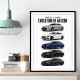 AMG GT 4 Door Evolution  Performance Meets Practicality Car Art Print