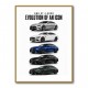 AMG GT 4 Door Evolution  Performance Meets Practicality Car Art Print