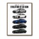AMG GT 4 Door Evolution  Performance Meets Practicality Car Art Print