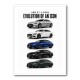 AMG GT 4 Door Evolution  Performance Meets Practicality Car Art Print