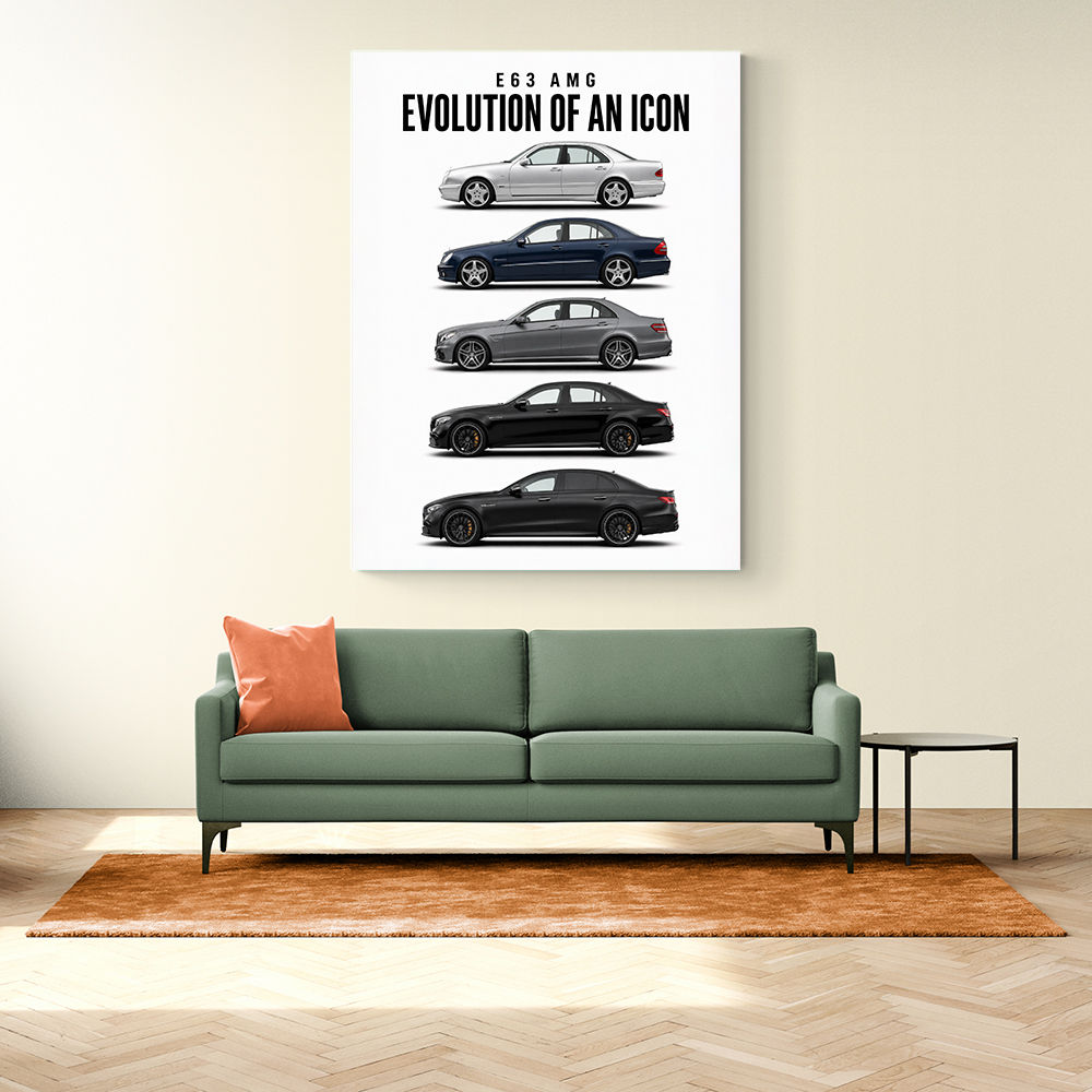 AMG GT 4 Door Lineage  From Concept To Performance Edition Car Art Print