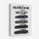 AMG GT 4 Door Lineage  From Concept To Performance Edition Car Art Print