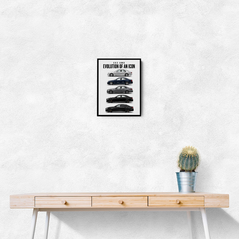 AMG GT 4 Door Lineage  From Concept To Performance Edition Car Art Print