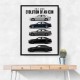AMG GT 4 Door Lineage  From Concept To Performance Edition Car Art Print