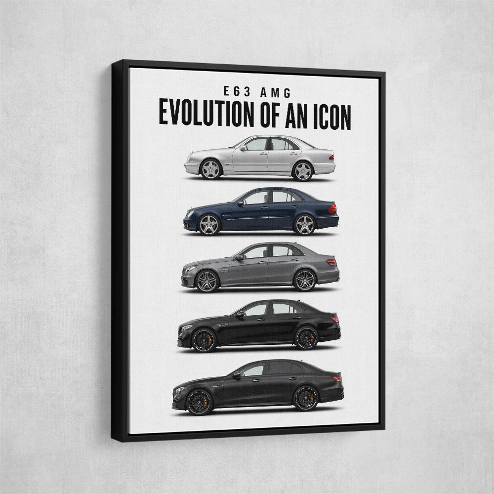 AMG GT 4 Door Lineage  From Concept To Performance Edition Car Art Print