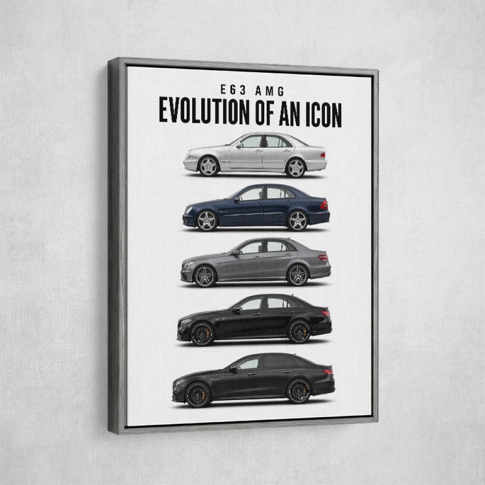 AMG GT 4 Door Lineage  From Concept To Performance Edition Car Art Print