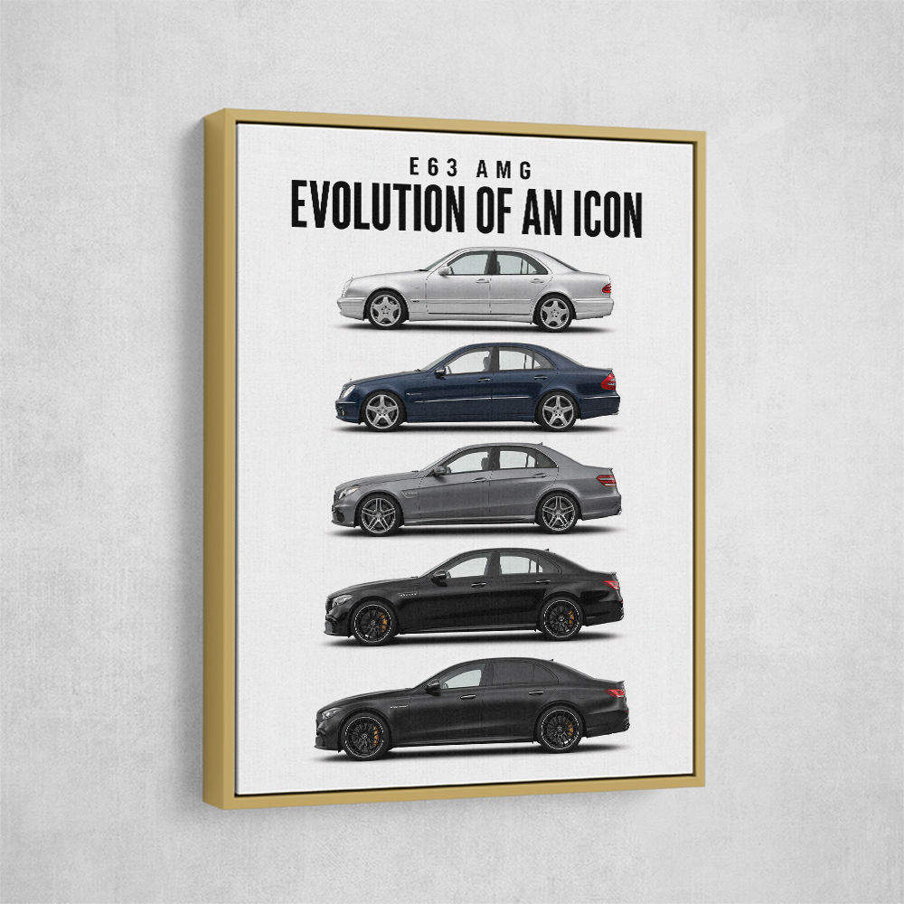 AMG GT 4 Door Lineage  From Concept To Performance Edition Car Art Print