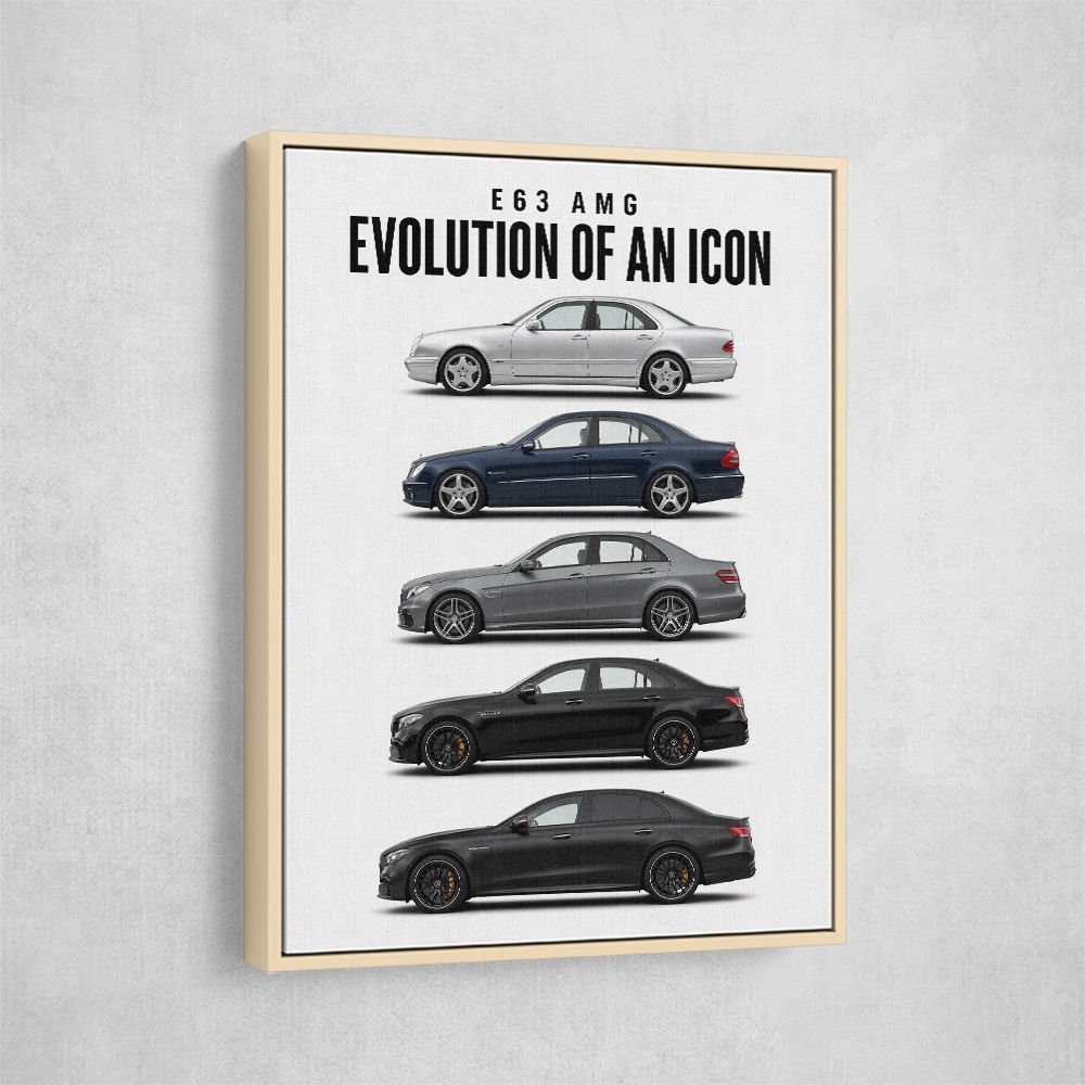 AMG GT 4 Door Lineage  From Concept To Performance Edition Car Art Print