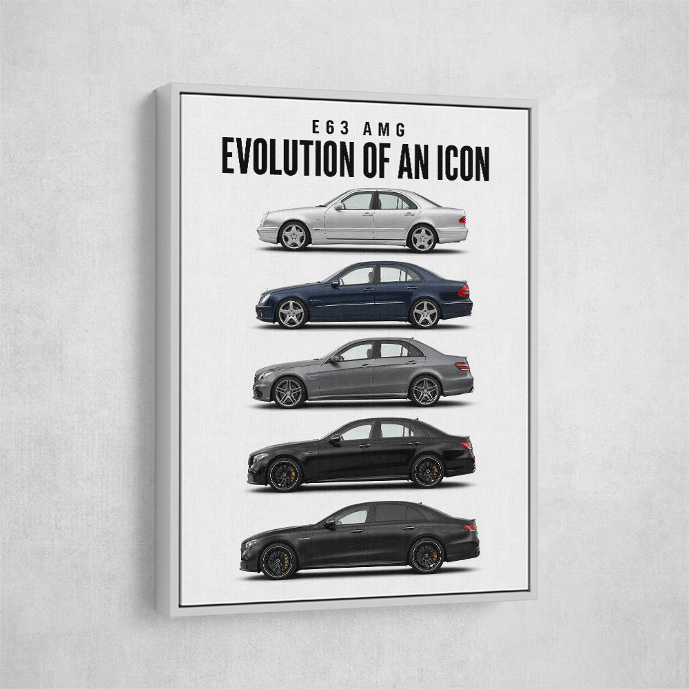 AMG GT 4 Door Lineage  From Concept To Performance Edition Car Art Print