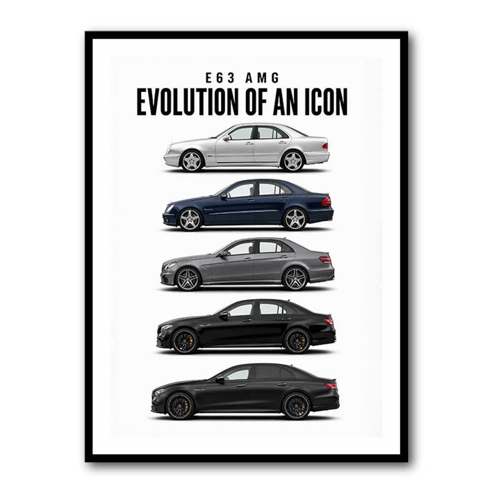 AMG GT 4 Door Lineage  From Concept To Performance Edition Car Art Print