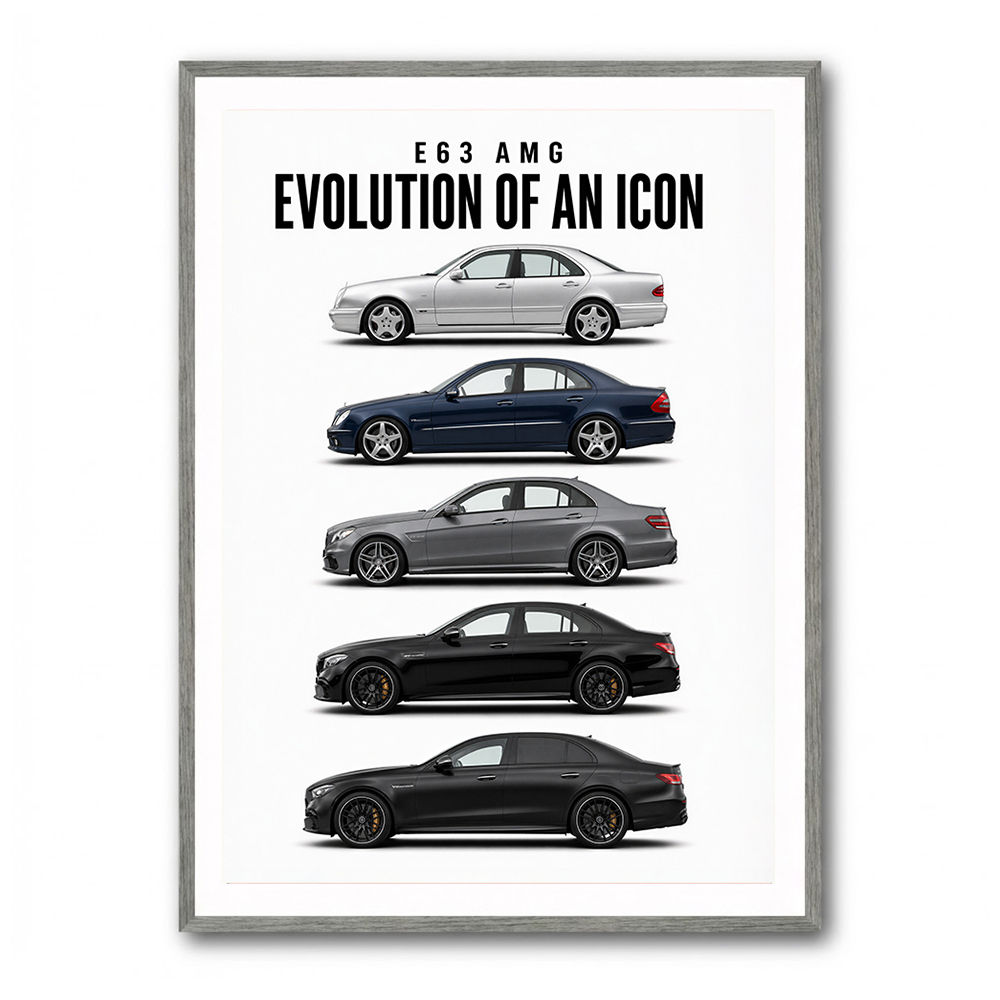 AMG GT 4 Door Lineage  From Concept To Performance Edition Car Art Print