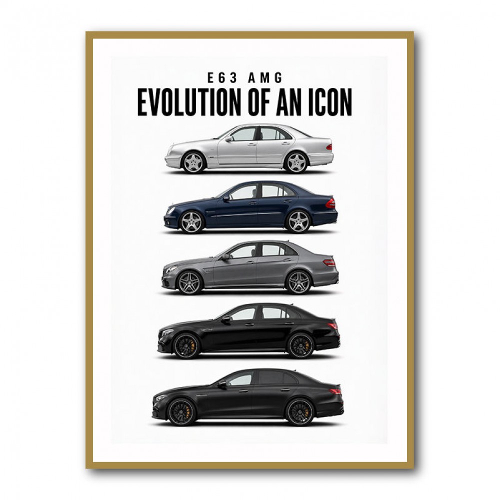 AMG GT 4 Door Lineage  From Concept To Performance Edition Car Art Print