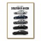 AMG GT 4 Door Lineage  From Concept To Performance Edition Car Art Print