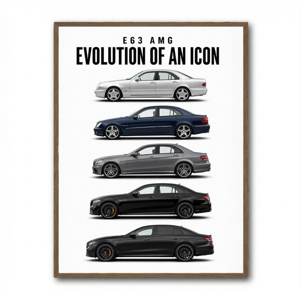AMG GT 4 Door Lineage  From Concept To Performance Edition Car Art Print