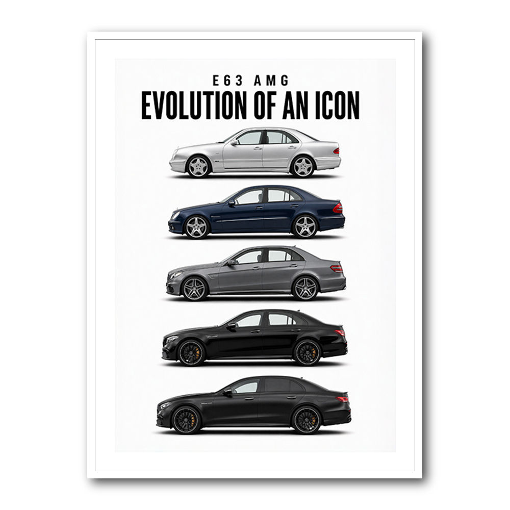 AMG GT 4 Door Lineage  From Concept To Performance Edition Car Art Print