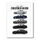 AMG GT 4 Door Lineage  From Concept To Performance Edition Car Art Print