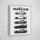AMG GT Evolution  From Grand Tourer To Track Beast Car Art Print