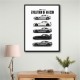 AMG GT Evolution  From Grand Tourer To Track Beast Car Art Print