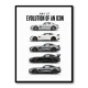 AMG GT Evolution  From Grand Tourer To Track Beast Car Art Print