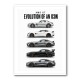 AMG GT Evolution  From Grand Tourer To Track Beast Car Art Print