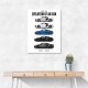 Audi R8 Evolution Art Print