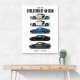 Audi R8 Evolution Art Print