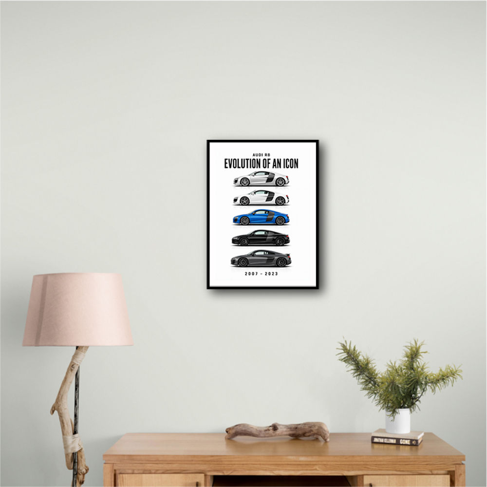 Audi R8 Evolution Art Print