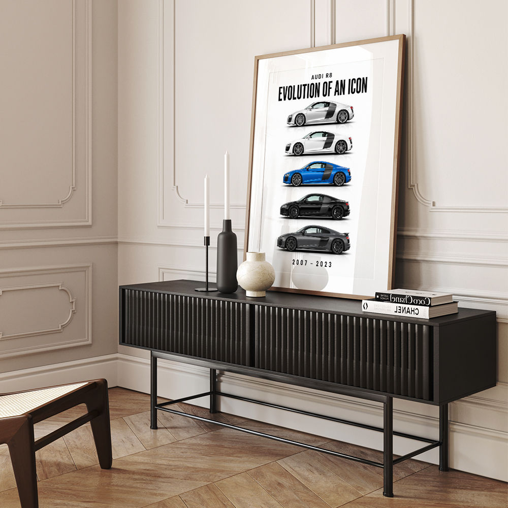 Audi R8 Evolution Art Print