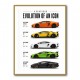 Aventador Evolution Supercar Series Art Print