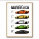 Aventador Evolution Supercar Series Art Print