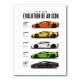 Aventador Evolution Supercar Series Art Print