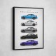 BMW M2 Evolution Of An Icon Art Print