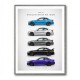 BMW M2 Evolution Of An Icon Art Print