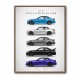 BMW M2 Evolution Of An Icon Art Print
