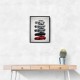 BMW M3 Evolution Timeline Wall Art