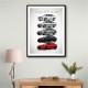 BMW M3 Evolution Timeline Wall Art