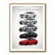 BMW M3 Evolution Timeline Wall Art