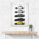 BMW M4 Evolution Sports Car Art Print