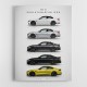 BMW M4 Evolution Sports Car Art Print