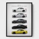 BMW M4 Evolution Sports Car Art Print