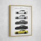 BMW M4 Evolution Sports Car Art Print