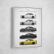 BMW M4 Evolution Sports Car Art Print