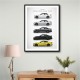 BMW M4 Evolution Sports Car Art Print