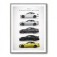BMW M4 Evolution Sports Car Art Print