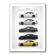 BMW M4 Evolution Sports Car Art Print